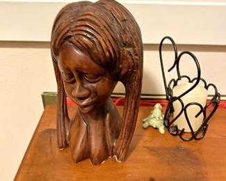 Wooden Female Figurine