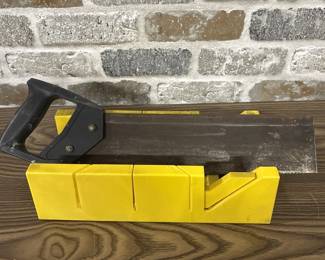 (2) Handsaw & Mitre Box