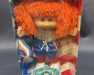 Vintage Cabbage Patch Doll Olimpikids in Box