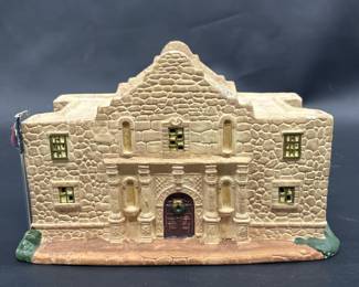Souvenir Decor or the Alamo Flying the Texas Flag