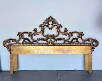 Gold Vintage Headboard