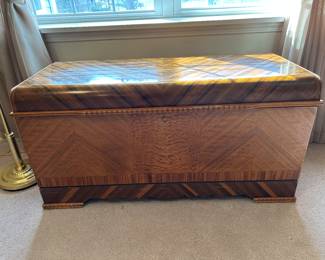 Art Deco Waterfall Lane Cedar Chest