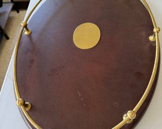 VIRGINIA METALCRAFTERS HISTORIC CHARLESTON "SIMONS" OVAL TRAY