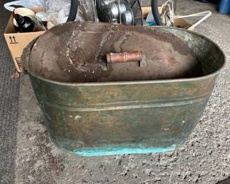 Antique Copper Boiler