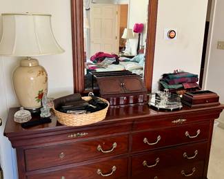 Dresser and Mirror - $150