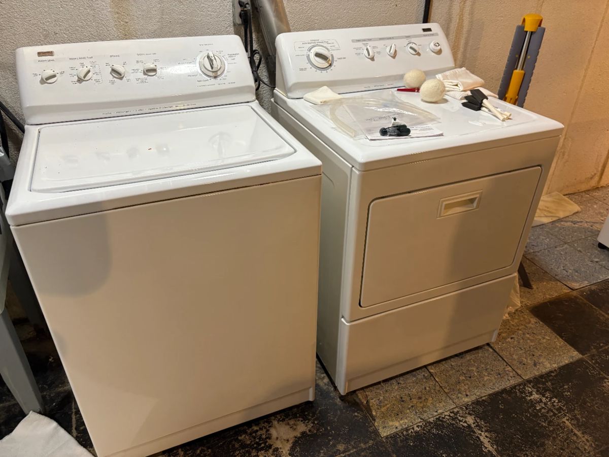 . . . Kenmore washer and dryer