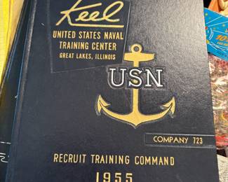 . . . 1955 US Navy Keel yearbook