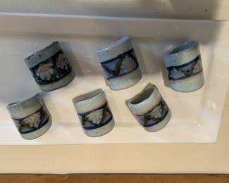 Pottery Napkin Rings!