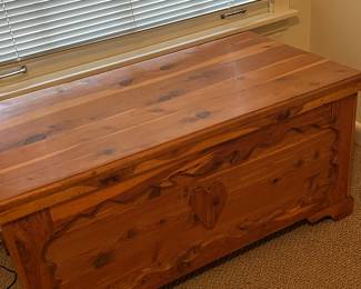Family Heirloom....Handmade in the 1930's by Janet's father.  Great Cedar Chest!
