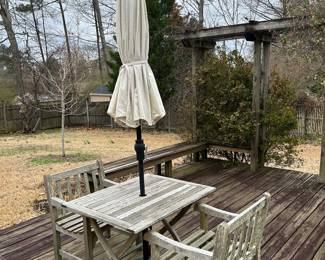 Teak Table and Chairs!