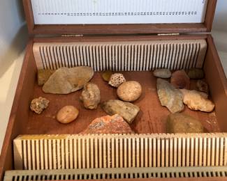 Arrow Heads and other finds from many travels!