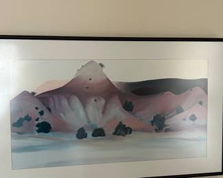 Framed Print of Georgia O'Keefe!