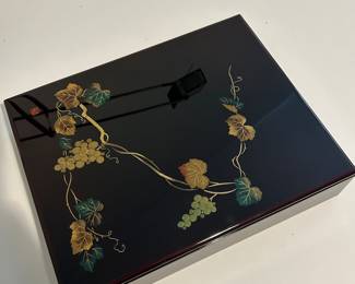 Black Lacquered  Box