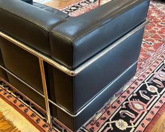 Sophisticated Chrome Frame on each sofa!