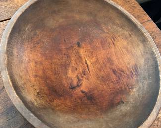 Antique Hand Carved Gathering Bowl!!!!