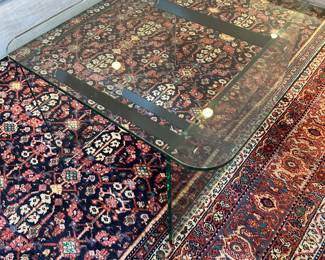 Chrome and Glass Coffee Table.....