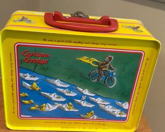 Curious George vintage lunchbox