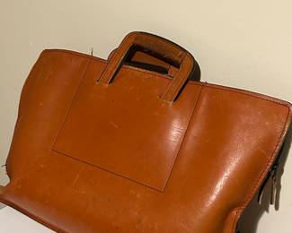 Leather Brief Case.....oh, think of the places it's been!