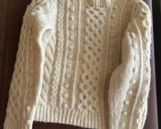 LOOK at Janet's wonderful knitting skills......