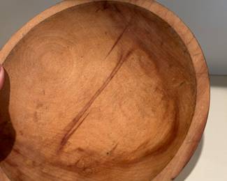 Antique Hand Carved Fruit Bowl.....