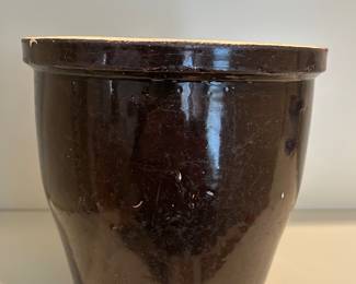 Antique Crock......unusual shape!