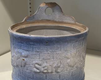 SALT GLAZE "Salt" Container...very old!