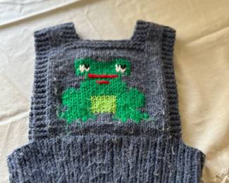 Frog Child's Vest