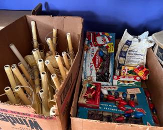 Vintage Christmas Light and Bulbs