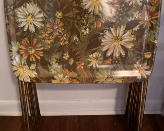 Wonderful Vintage TV Trays 