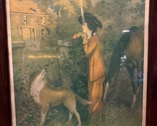 Antique Framed Picture