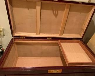 Handmade rosewood cedar chest 