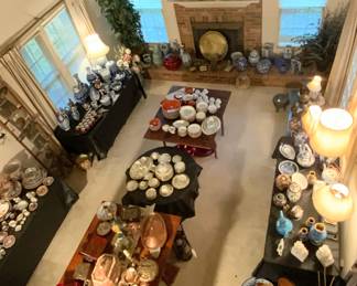 Overall plethora of collections that you will find at this Estate Sale - 3666sq/ft is packed with jems