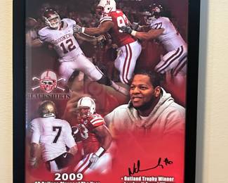 Autographed Ndamukong Suh Poster