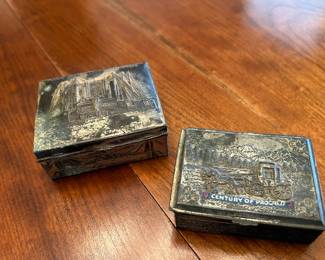 Chicago 1933 Worlds Fair Boxes