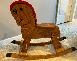 Wooden Rocking Horse