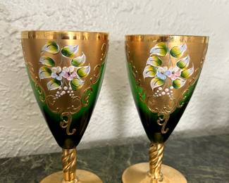 Murano
Glass Wine Red Yellow..