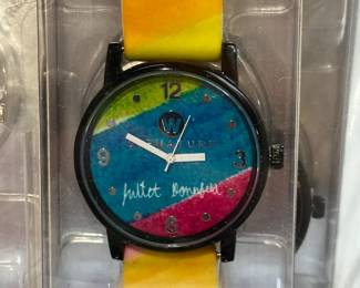 Watches with Juliet's signature.