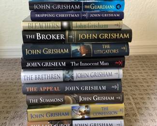 John Grisham books- all one lot