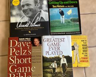 Golf books