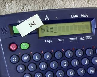 Labeler with extra tape