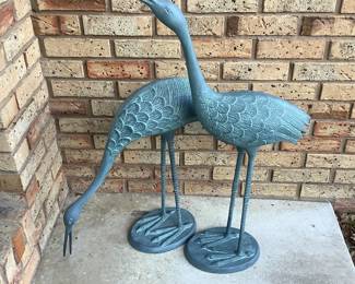 Of of many pairs of cranes