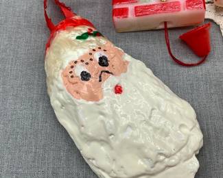 Hand painted oyster shell