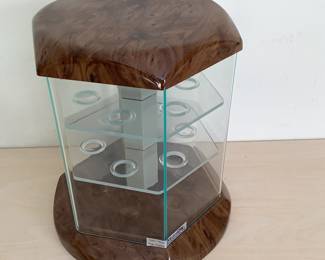 Rotating Golf Ball Display Case