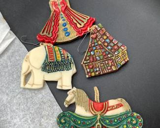 Wax ornaments