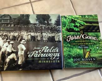 Golf course books from Minnesota