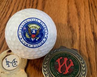 Camp David Presidential Retreat Golf Ball