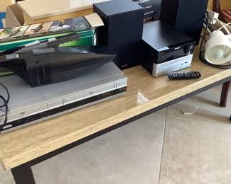 Stereo system, Sony DVD, vacuum and more- all one lot