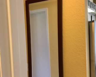 Antique wall mirror
