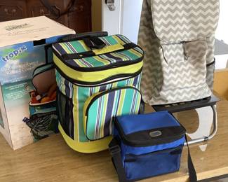 Coolers and carts