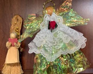 Angel and cornhusk doll